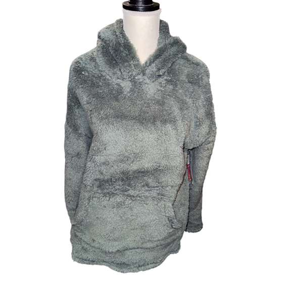 Women's 32 degrees Hoodie XL Green - Picture 2 of 4